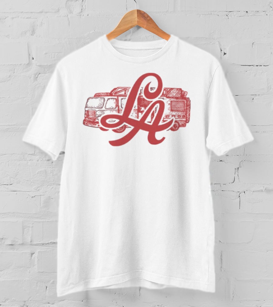 LA Retro Van Road Trip Adventure T-Shirt