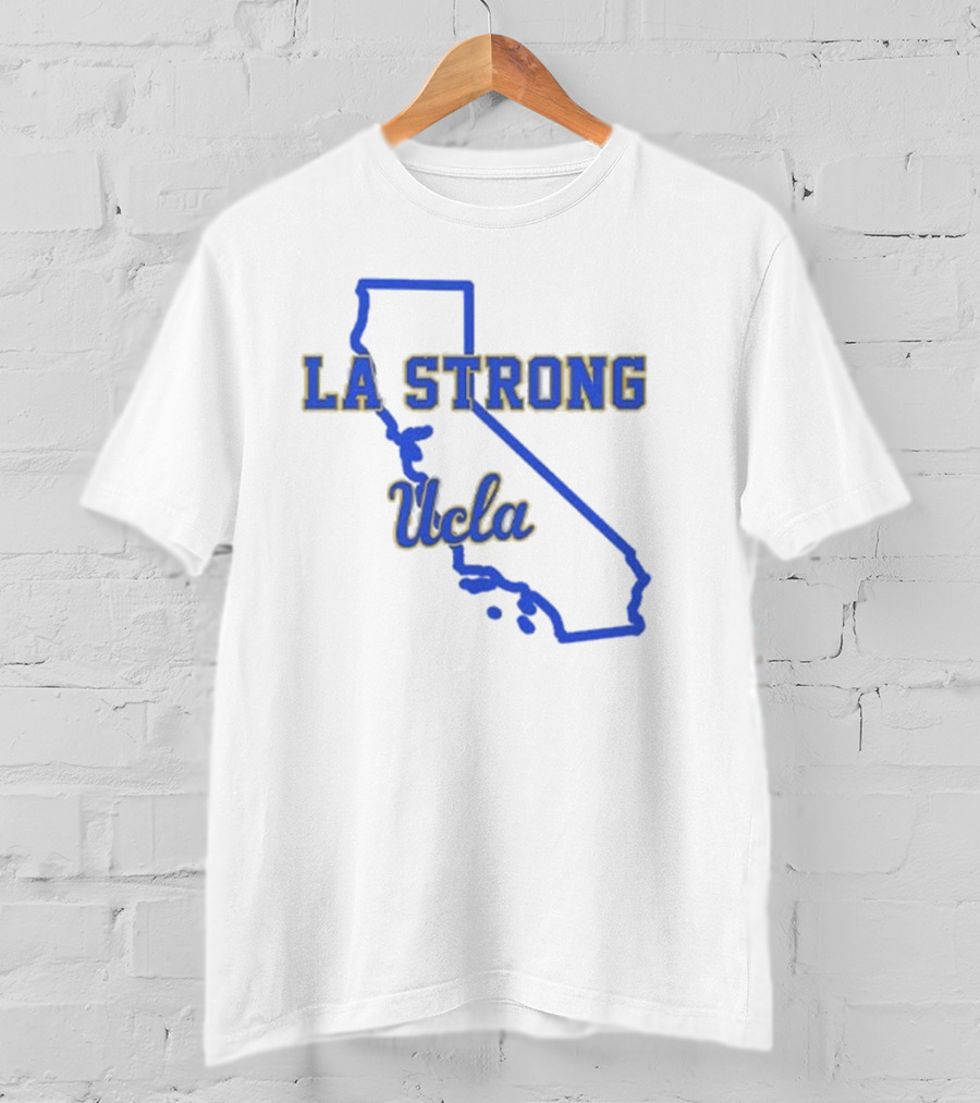 UCLA LA Strong California Outline T-Shirt