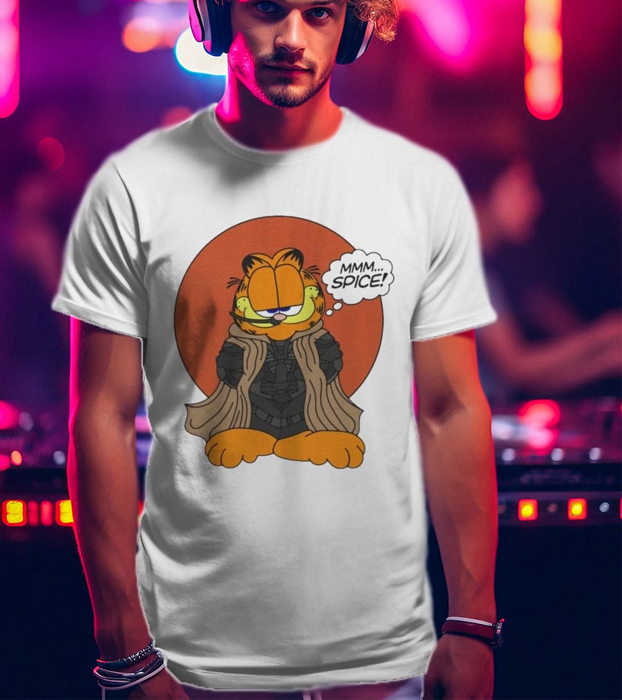 Garfield Lasagna Al Gaib Mmm Spice Dune Crossover T-Shirt