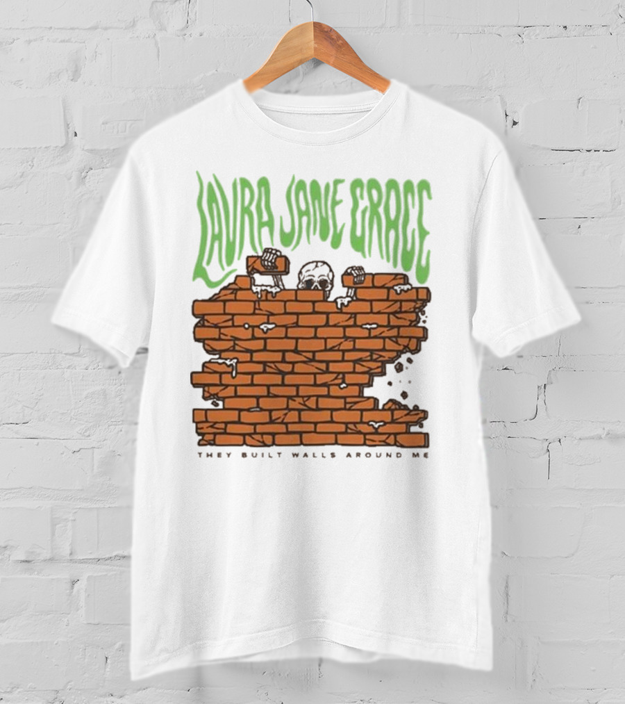 Laura Jane Grace Walls They Built Walls Around Me T-Shirt