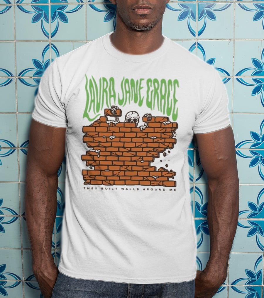 Laura Jane Grace Walls They Built Walls Around Me T-Shirt