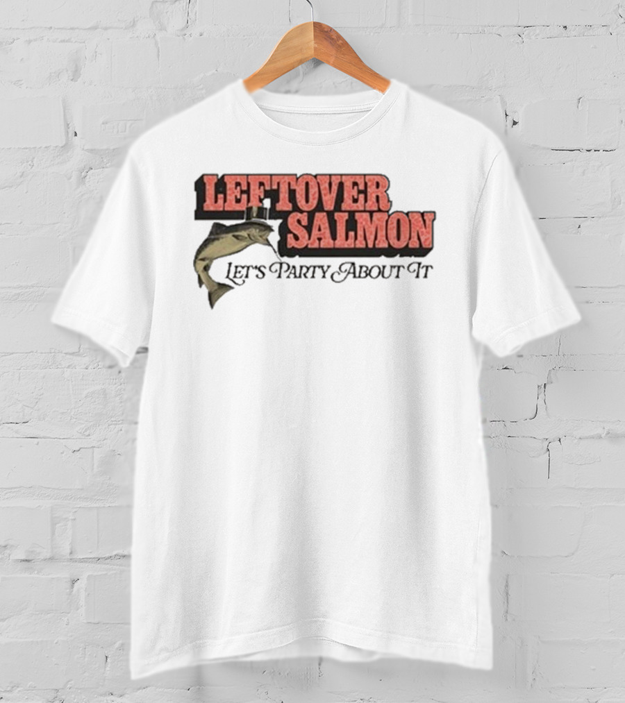 Leftover Salmon Let's Party About It Fish Graphic T-Shirt