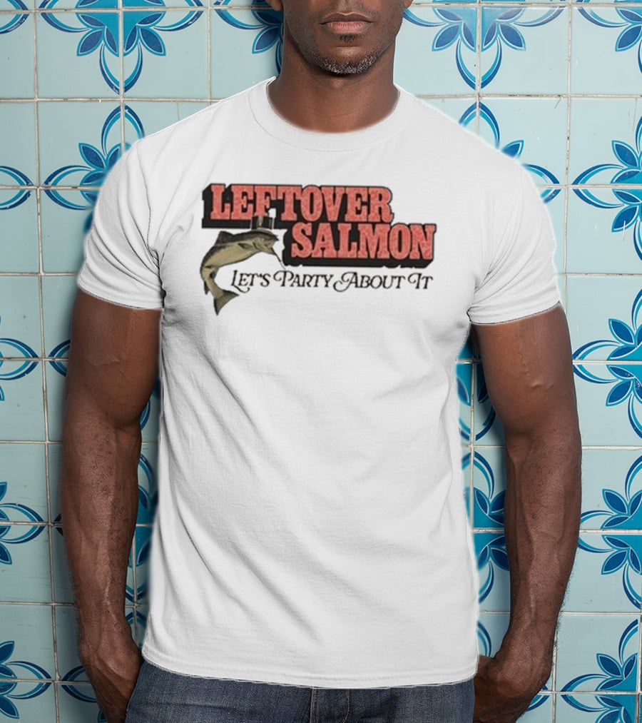 Leftover Salmon Let's Party About It Fish Graphic T-Shirt