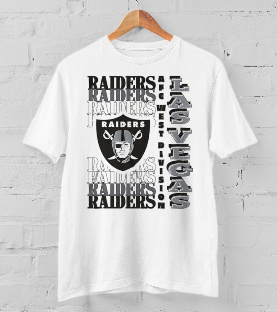 Las Vegas Raiders AFC West Division T-Shirt