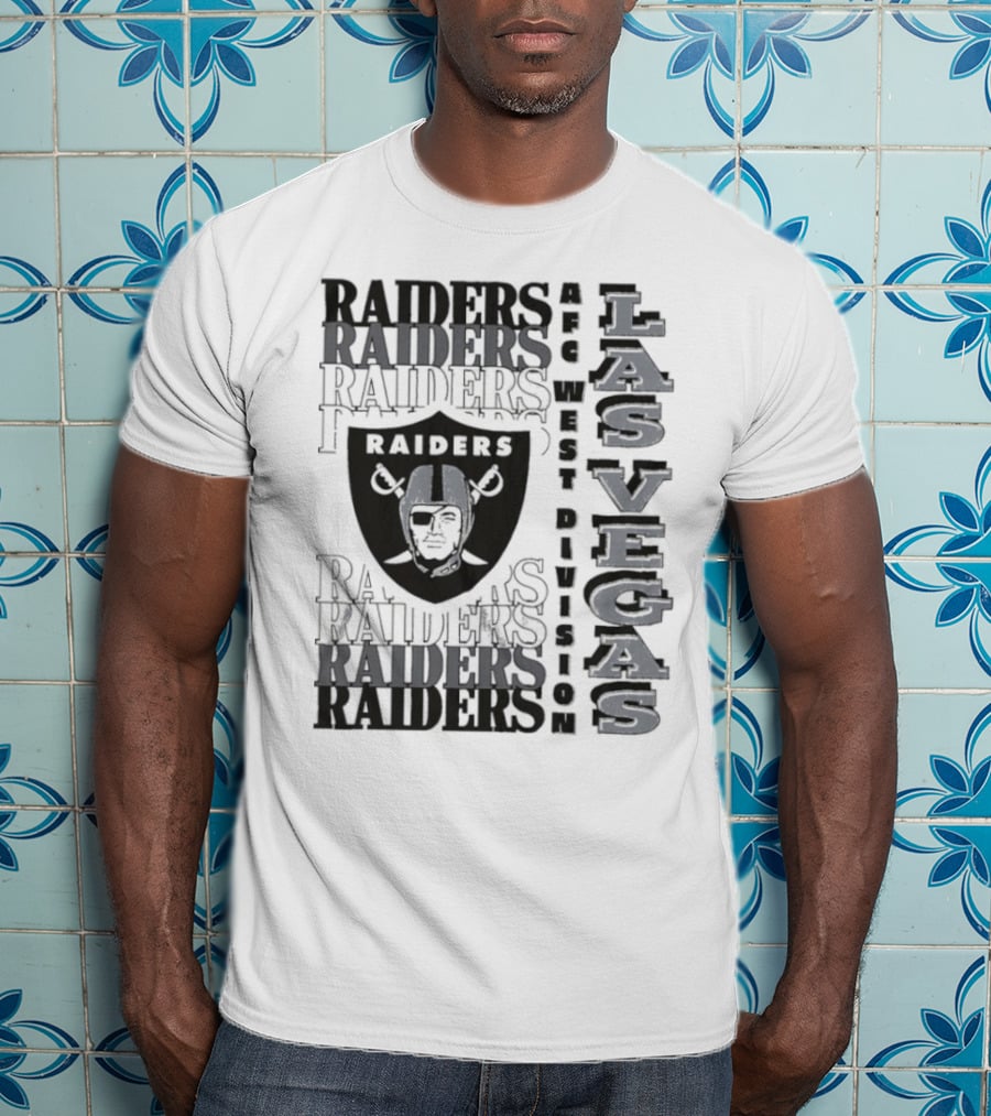 Las Vegas Raiders AFC West Division T-Shirt