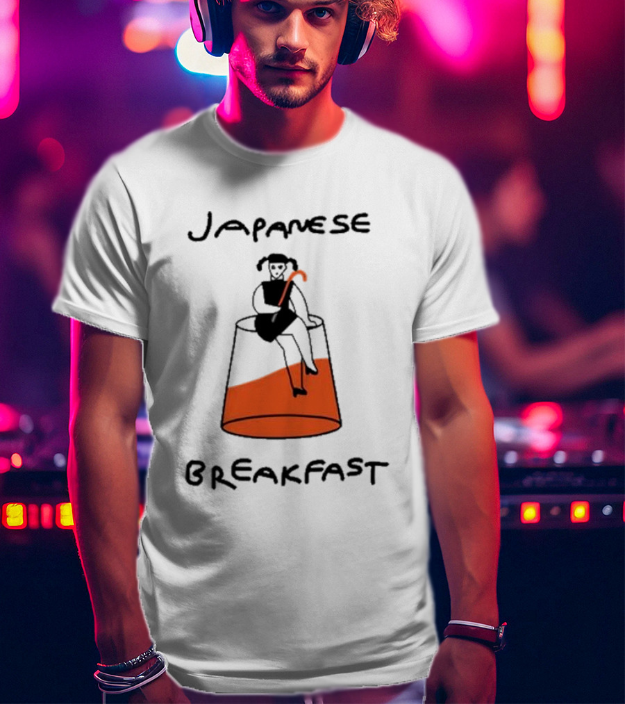 Japanese Breakfast Juice Box Illustration Tee T-Shirt