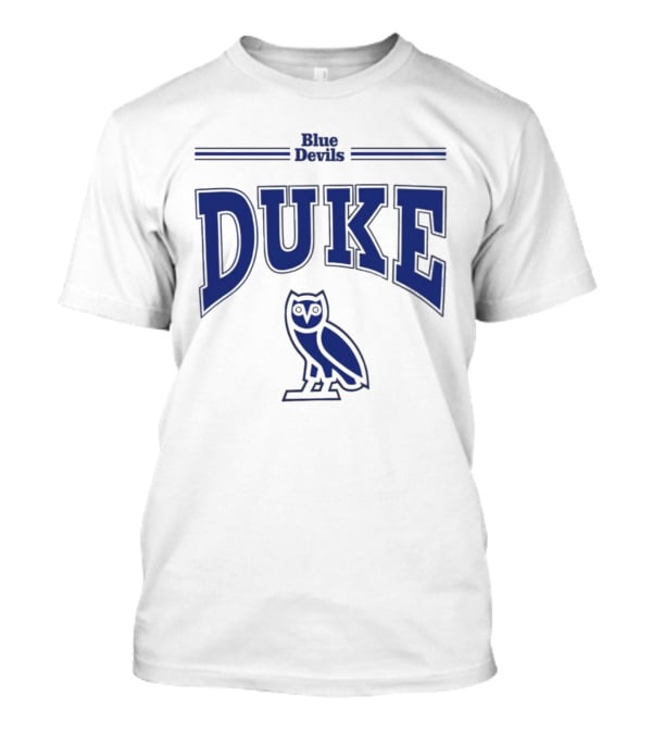 Jayson Tatum Ovo Duke Blue Devils Owl T-Shirt