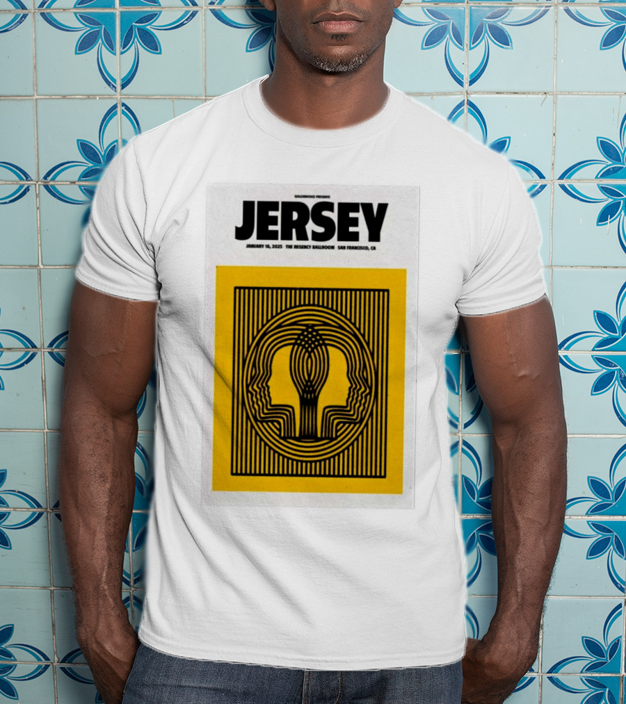 Goldenvoice Presents Jersey January 18, 2025 The Regency Ballroom San Francisco CA T-Shirt