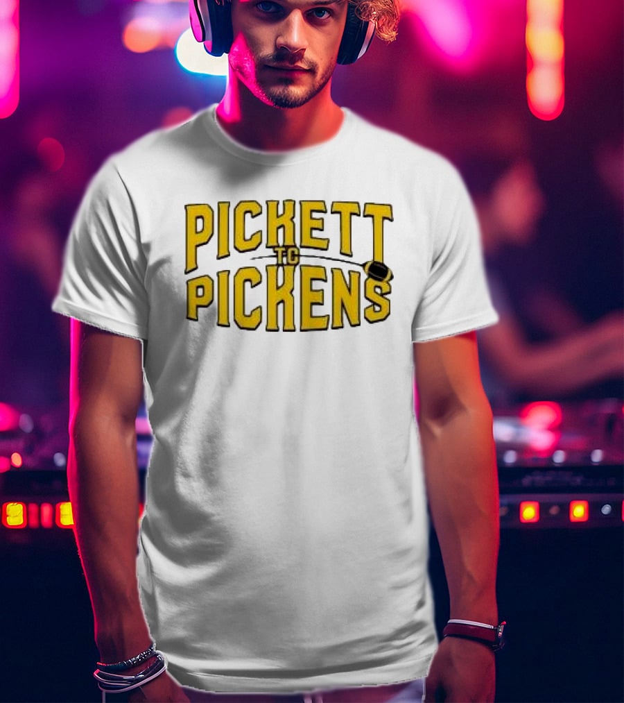 "Jersey Jerry Pickett To Pickens Football Theme" T-Shirt