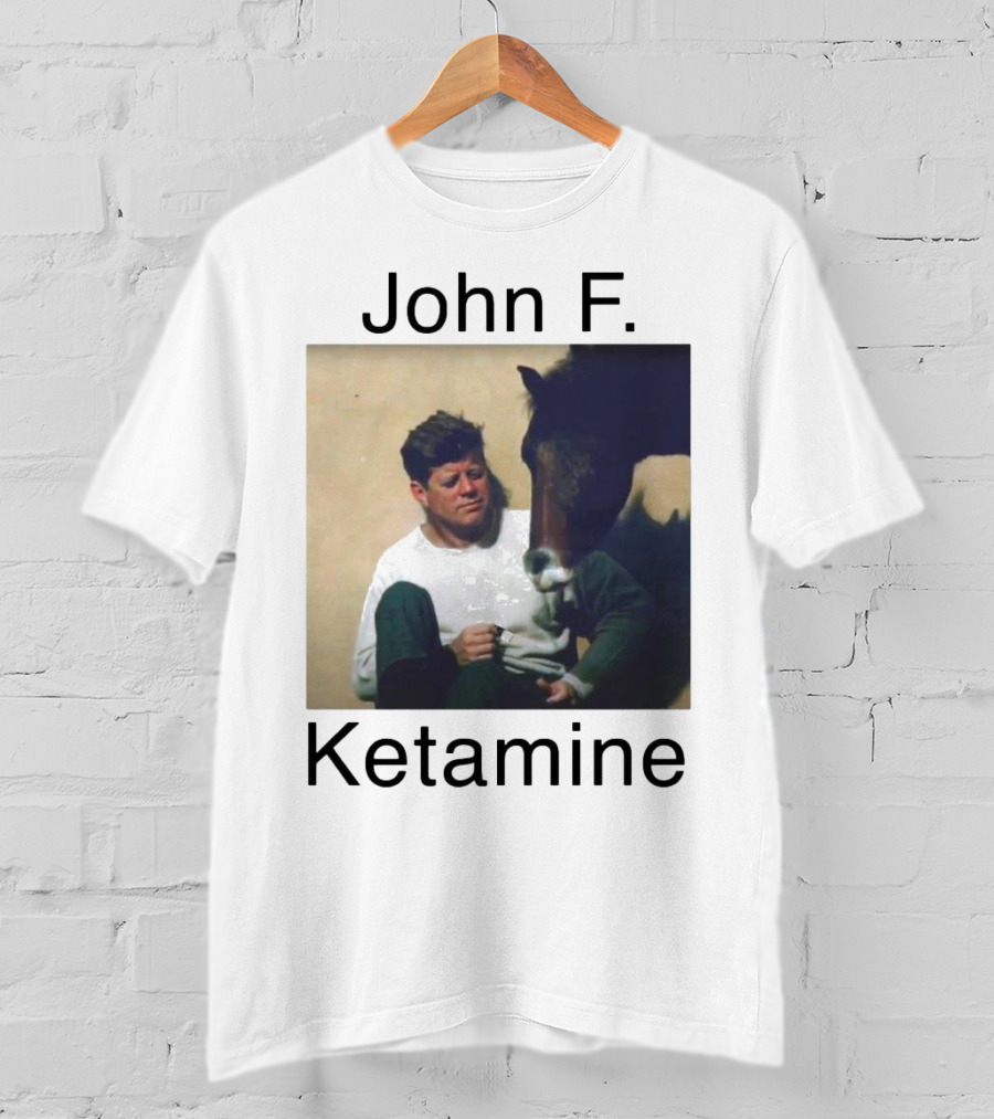 John F. Ketamine Horseman Interaction T-Shirt