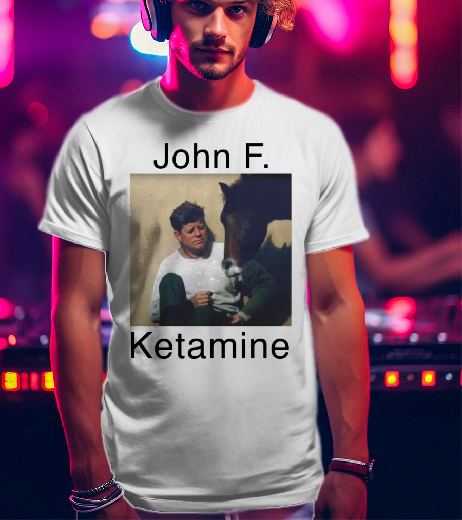 John F. Ketamine Horseman Interaction T-Shirt