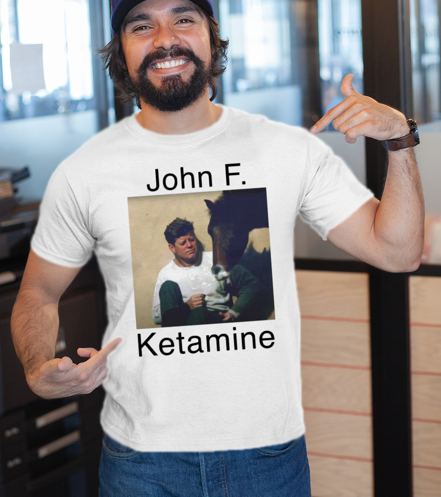 John F. Ketamine Horseman Interaction T-Shirt