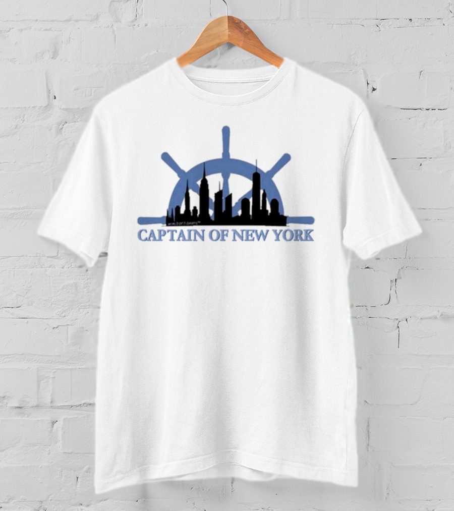 Captain Of New York Joshua Block Worldof S T-Shirt