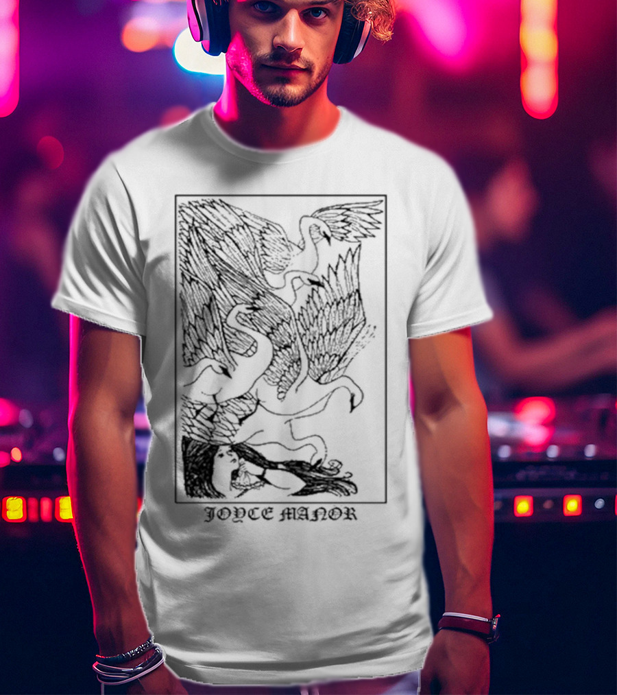 Joyce Manor Turtle Goose Girl Peaceful Interaction T-Shirt