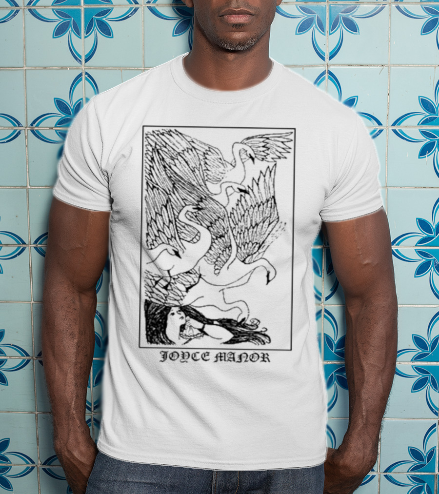 Joyce Manor Turtle Goose Girl Peaceful Interaction T-Shirt