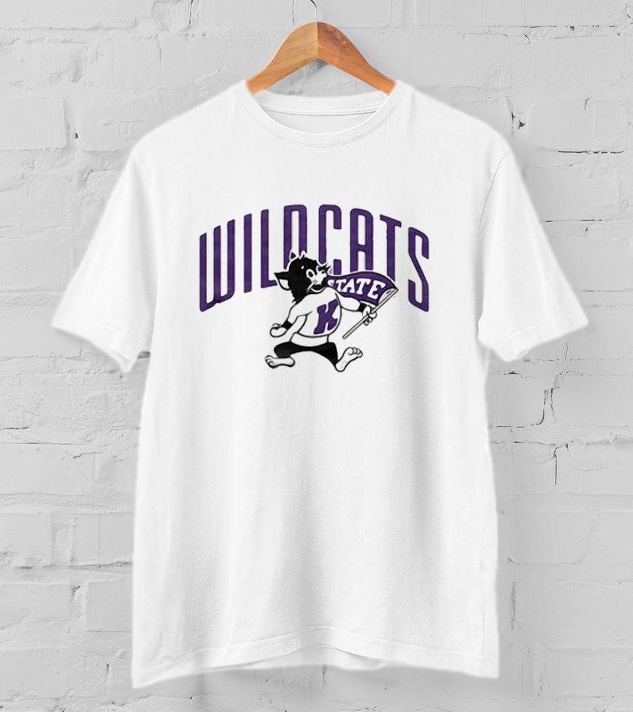 K-State Wildcats Purple Arch K T-Shirt