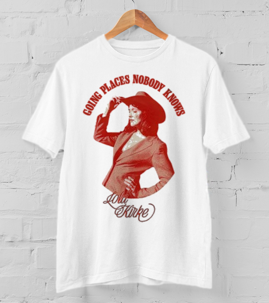 Going Places Nobody Knows Lola Kirke Trailblazer T-Shirt