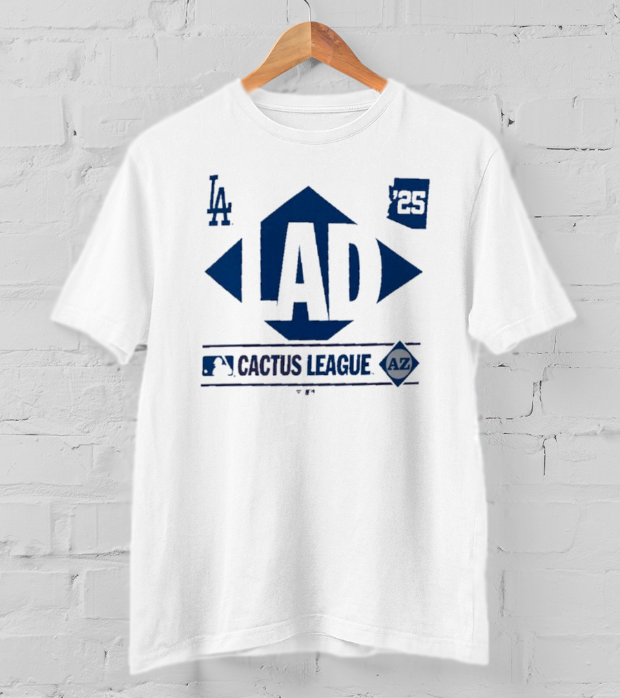 Los Angeles Dodgers 2025 Cactus League AZ True Icon Spring Training T-Shirt