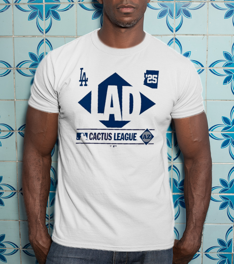 Los Angeles Dodgers 2025 Cactus League AZ True Icon Spring Training T-Shirt