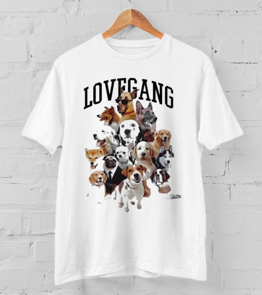 Lovegang Celebrities Dogs T-Shirt