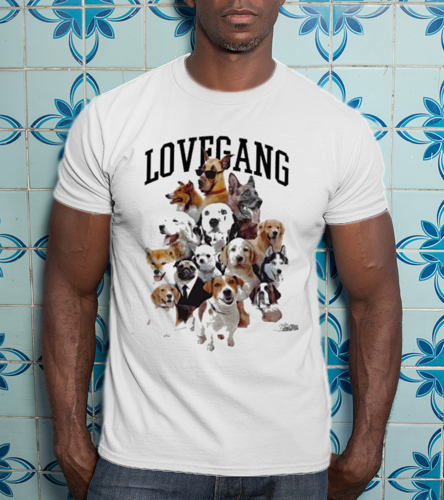 Lovegang Celebrities Dogs T-Shirt