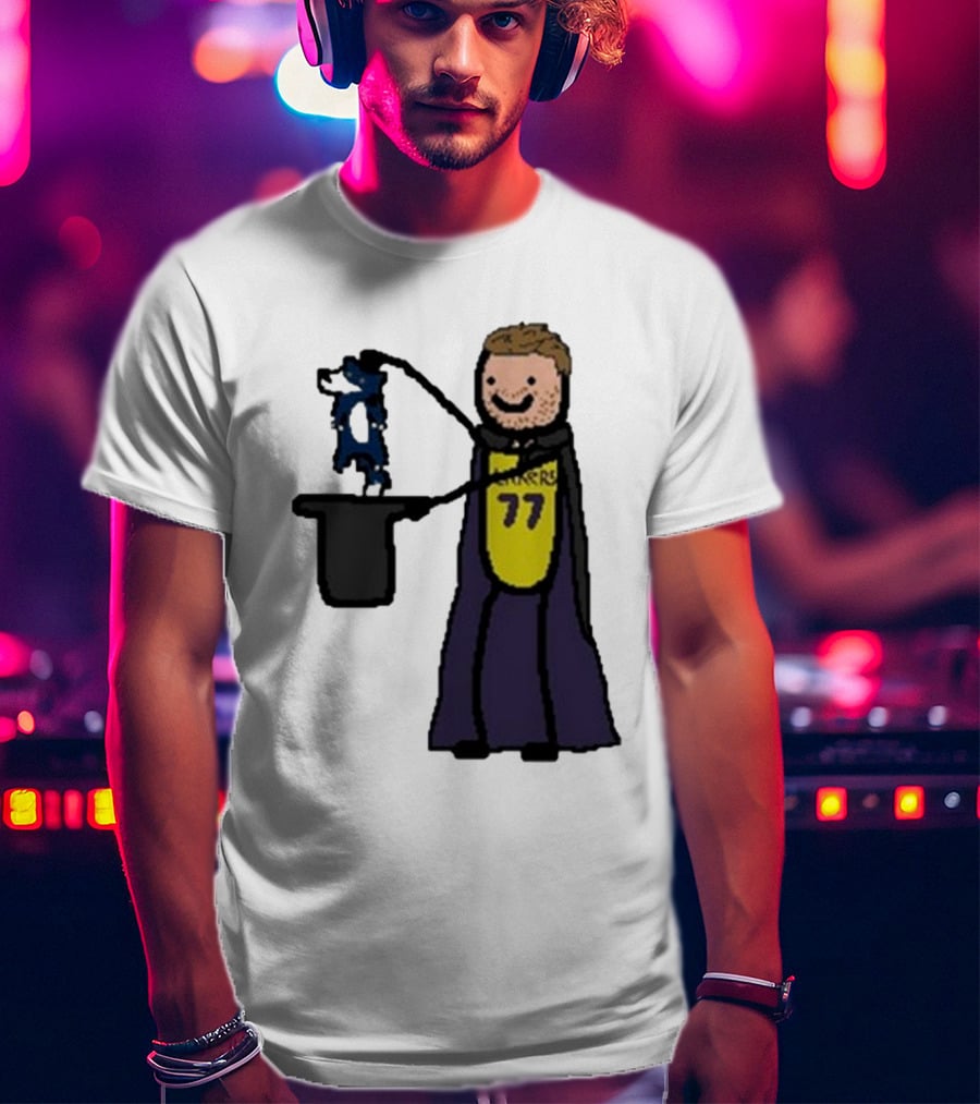 Luka Doncic 77 Lakers Magic Cartoon T-Shirt