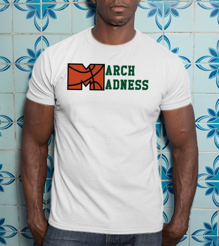 March Madness Basketball M Arch Adness T-Shirt