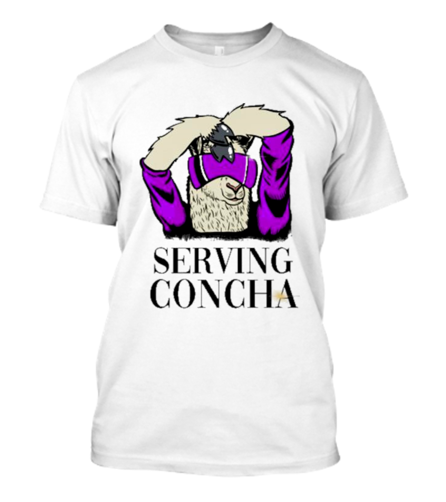 Marco Mania Llama Purple Maneuver T-Shirt