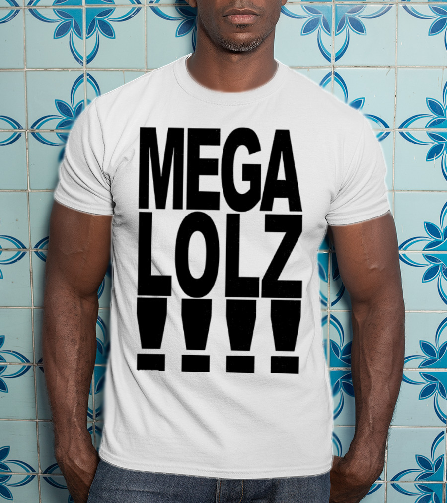 Mega Man Pixel Art Retro Gaming Lolz T-Shirt