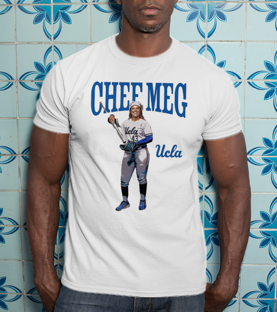 Chef Meg UCLA Bruins Baseball Megan Grant NCAA 2025 T-Shirt