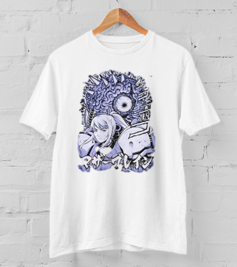 Metroid Mother Brain Samus Manga Style T-Shirt