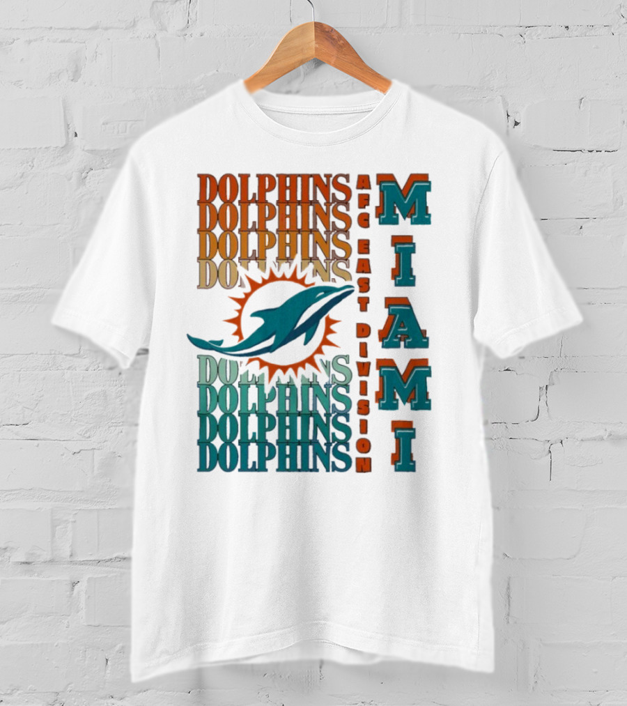MIAMI Dolphins AFC East Division T-Shirt