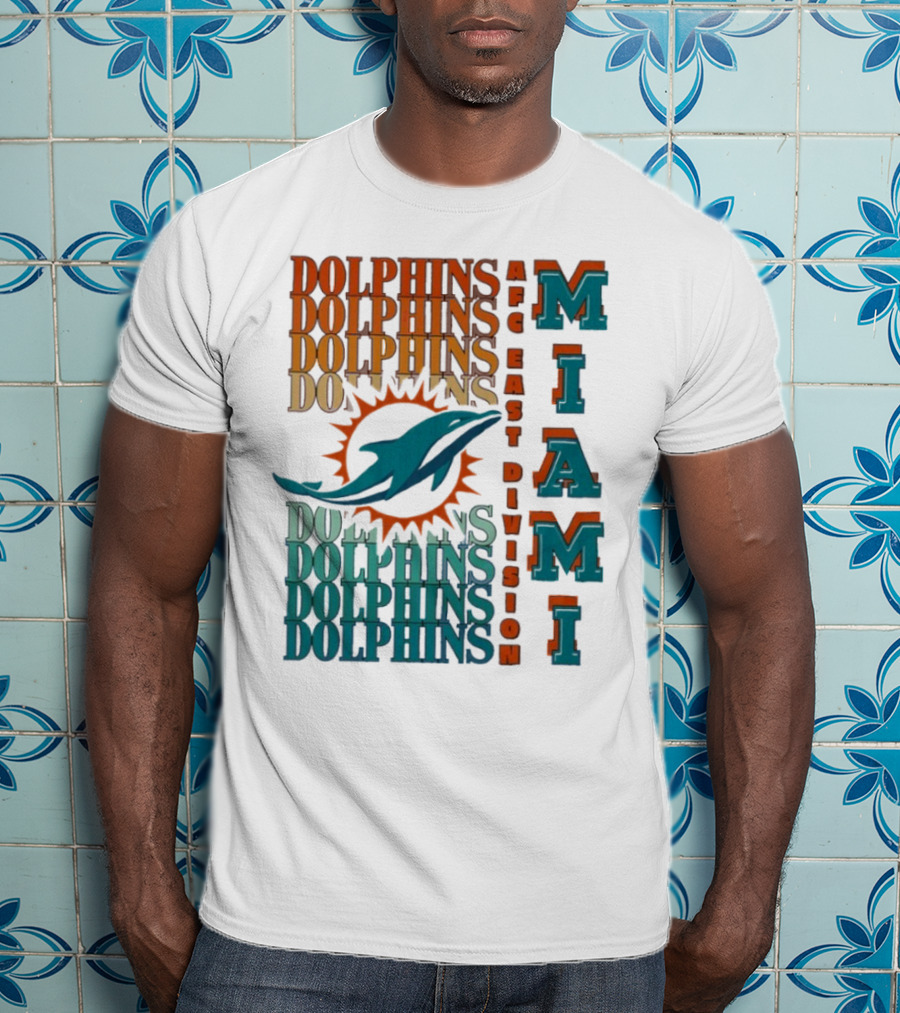 MIAMI Dolphins AFC East Division T-Shirt