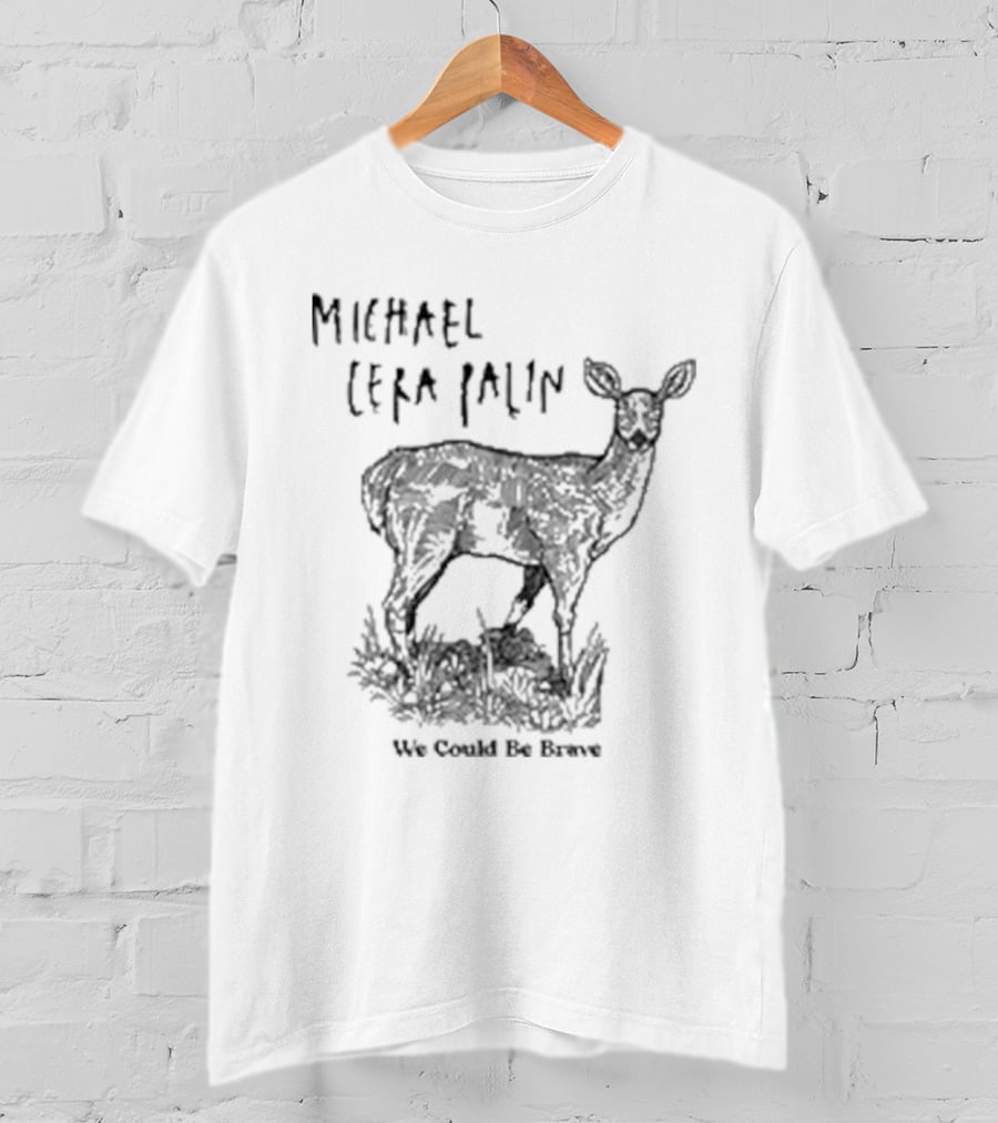 Michael Cera Palin We Could Be Brave Deer T-Shirt
