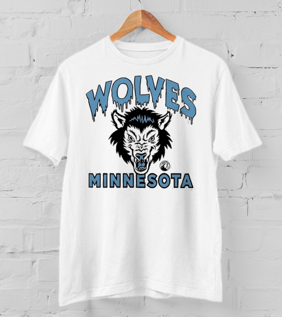 Minnesota Wolves Mascot Tri-Blend T-Shirt
