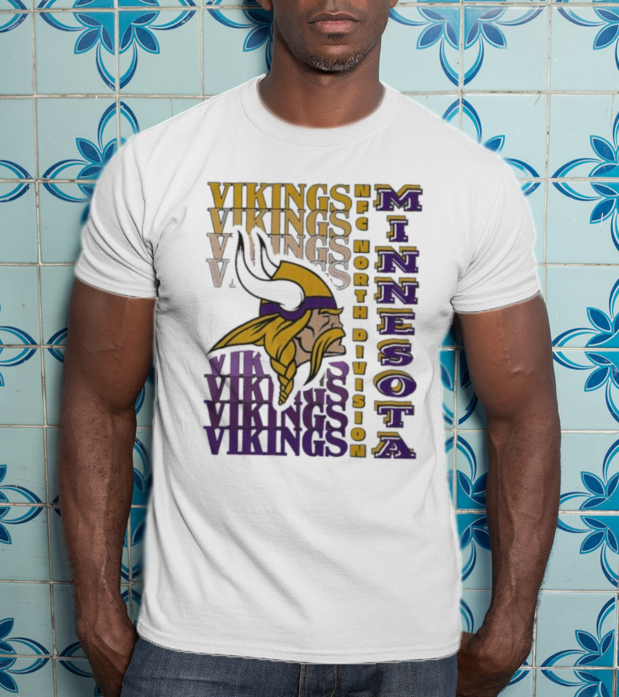 Minnesota Vikings NFC North Division Vikings Minnesota T-Shirt