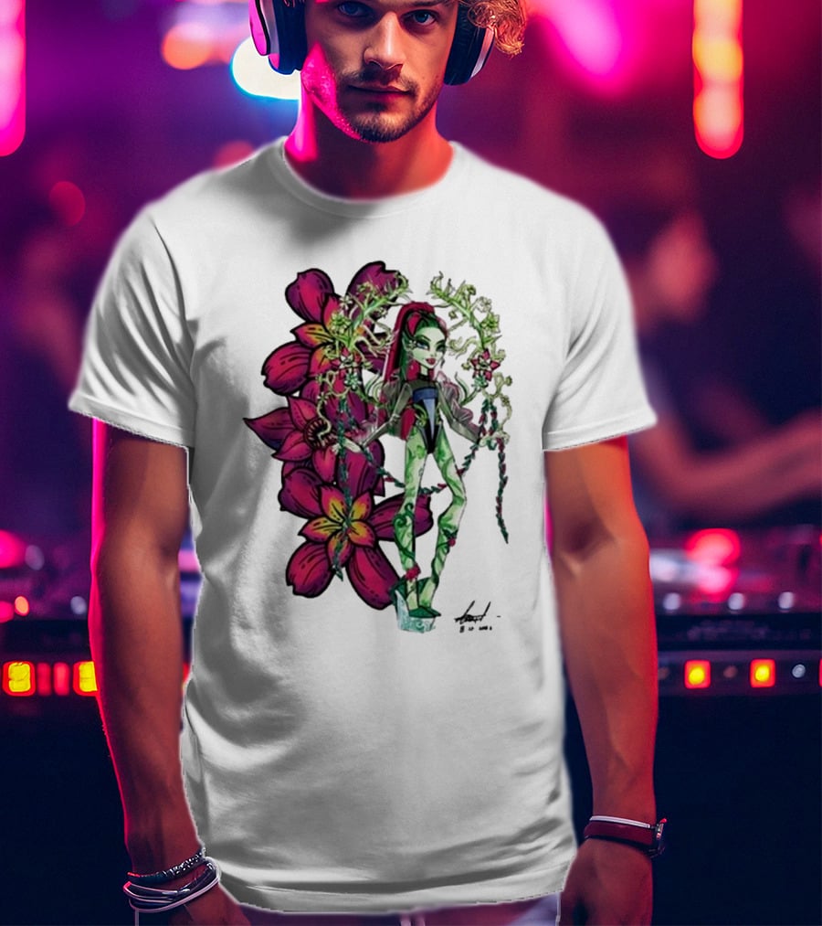 Monster High Venus McFlytrap Lily Blossom Vines Fashion Style T-Shirt