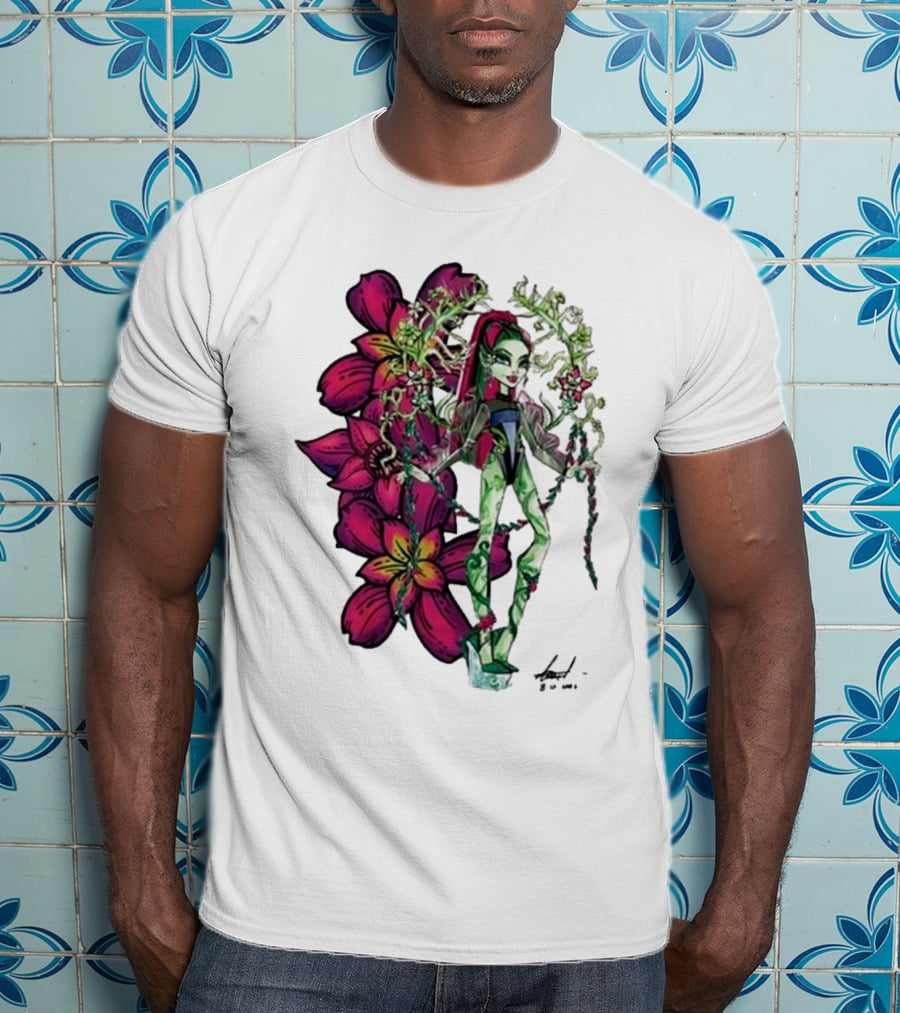 Monster High Venus McFlytrap Lily Blossom Vines Fashion Style T-Shirt