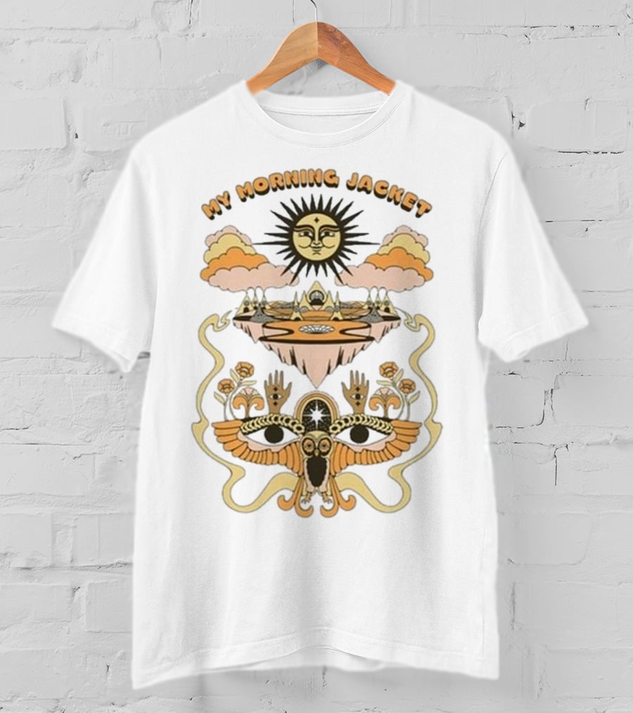 My Morning Jacket Suniverse Sun Owl Cloud Fantasy T-Shirt