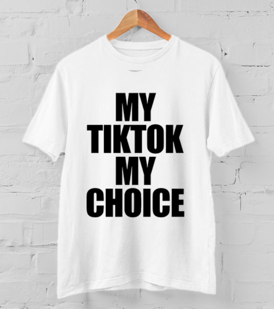 My TikTok My Choice Retro Cassette Tape T-Shirt