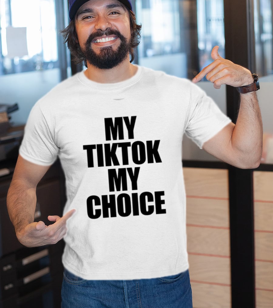My TikTok My Choice Retro Cassette Tape T-Shirt