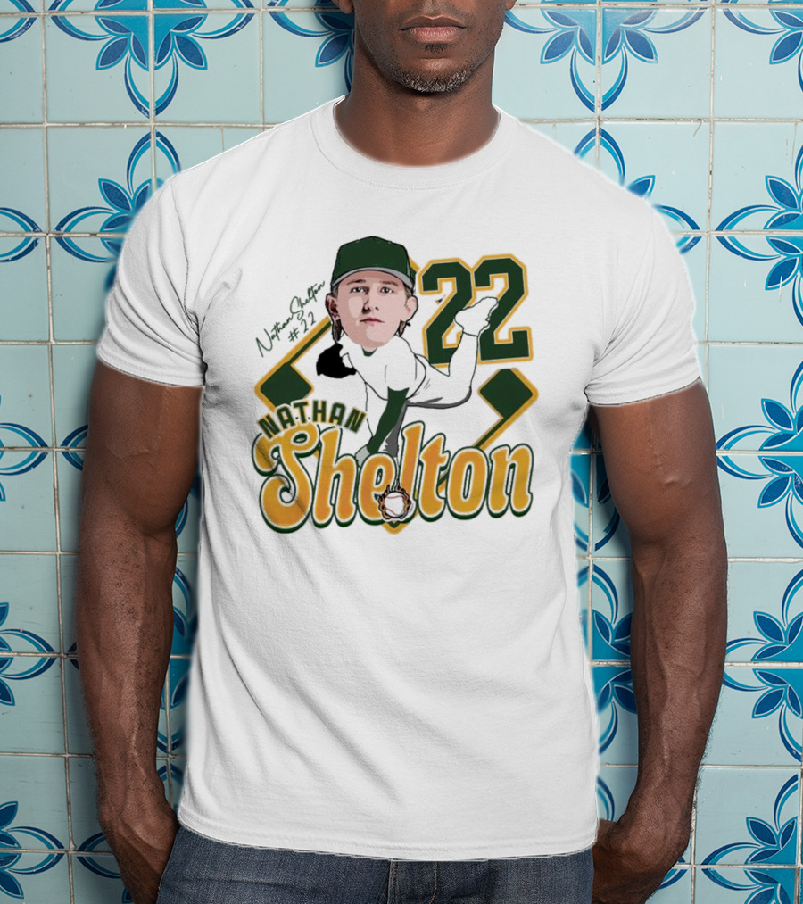 Nathan Shelton 22 Baseball Player 2025 T-Shirt
