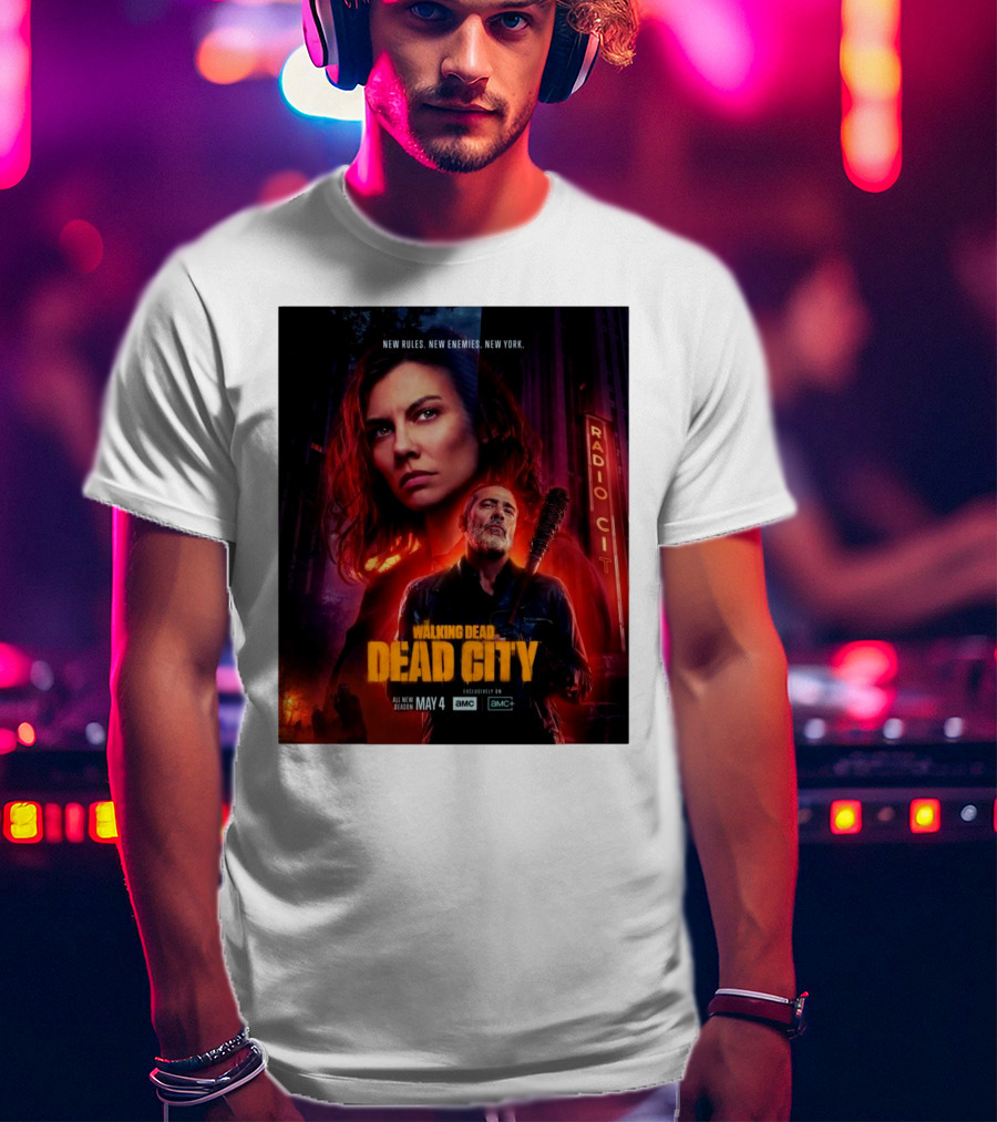 New Rules New Enemies New York The Walking Dead Dead City All New Season May 4 T-Shirt
