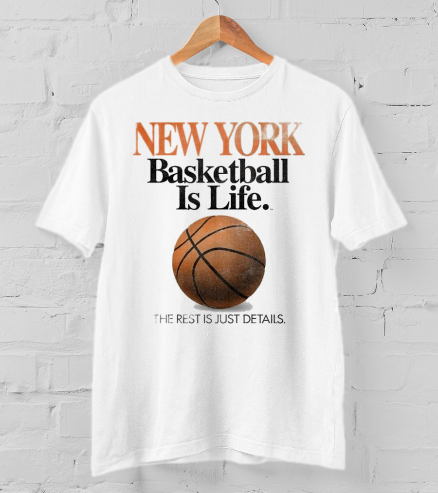 New York Basketball Is Life NYC BIL T-Shirt