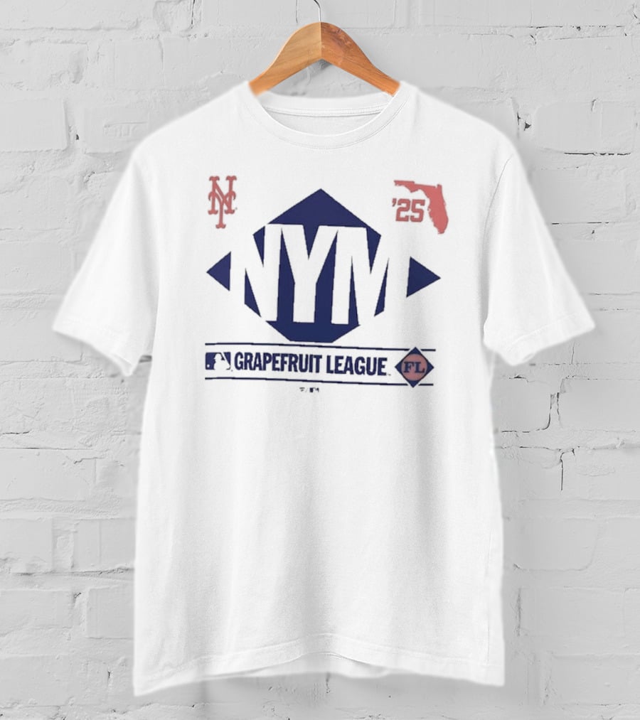 New York Mets NYM 2025 Florida Grapefruit League FL T-Shirt