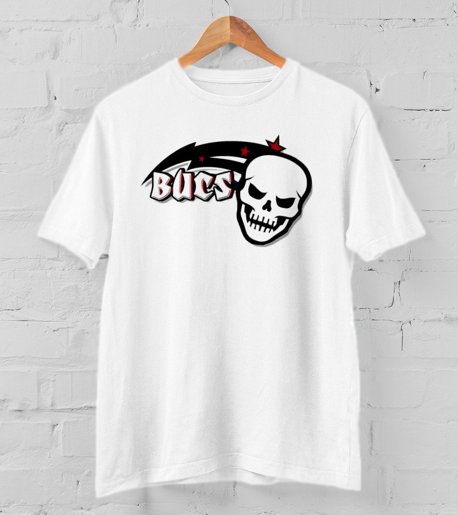NFL NBA Tampa Bay Buccaneers Orlando Magic Stars Red Blue T-Shirt