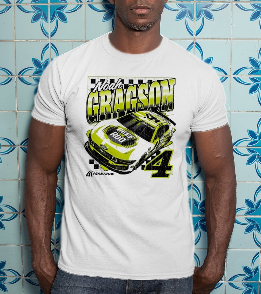 Noah Gragson Beef-A-Roo Car Racing Number 4 T-Shirt