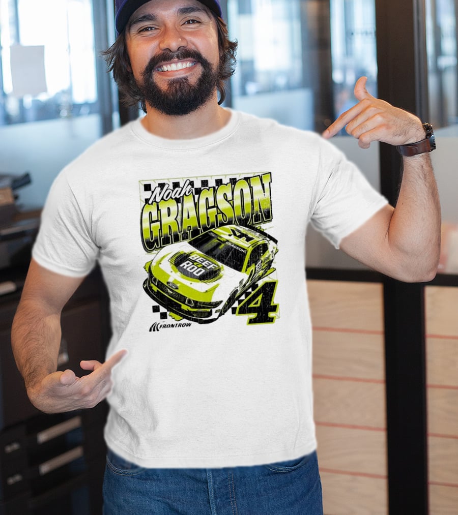 Noah Gragson Beef-A-Roo Car Racing Number 4 T-Shirt