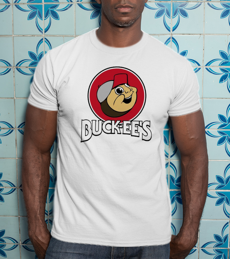 Ohio State Buckeyes Buc-ee's Beavers Retro Illustration T-Shirt