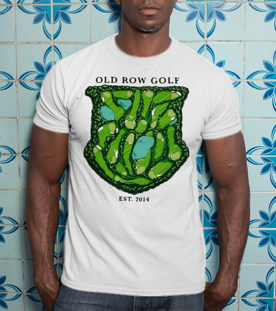 Old Row Golf Course Pigment Dyed T-Shirt